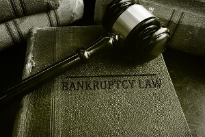 A gavel on a law book for Bankruptcy Lawyers in Bloomington IL